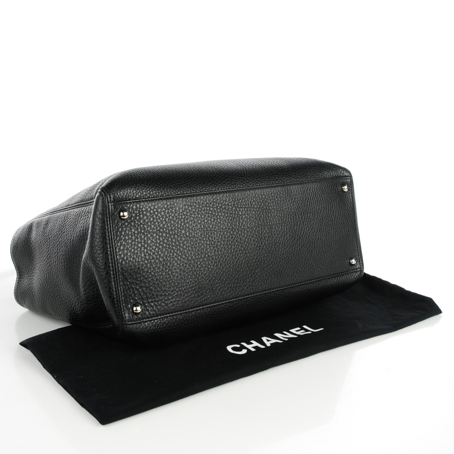 Deerskin Cerf Executive Shopper Tote Black
