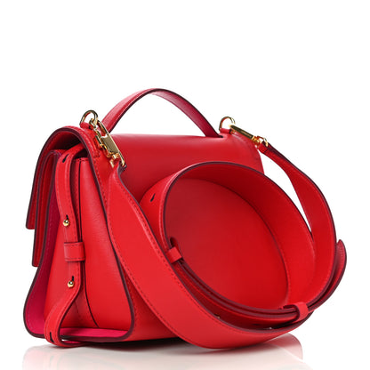 Alexander McQueen Calfskin The Small Story Bag Red 2 of 8