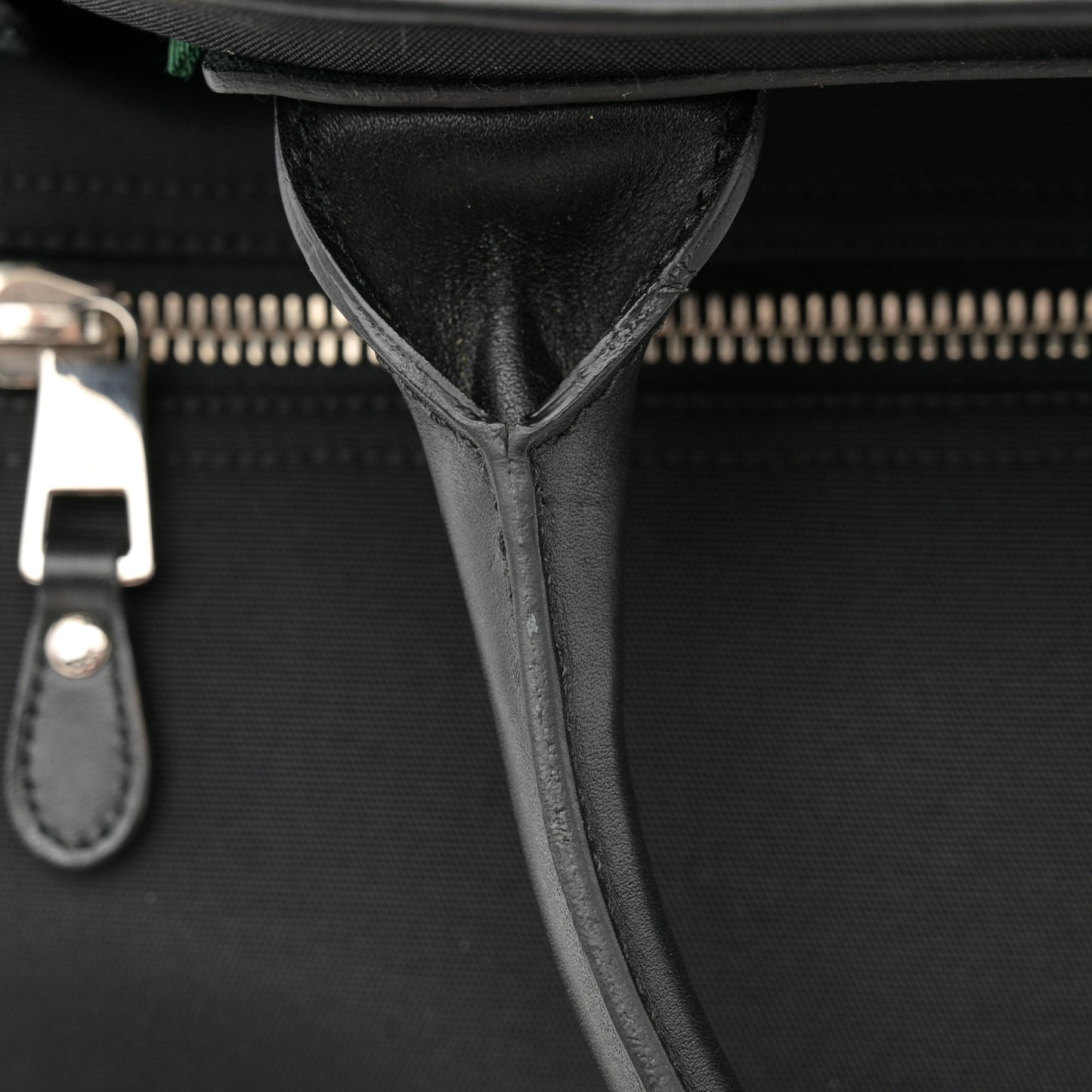 Nylon Web Briefcase Black