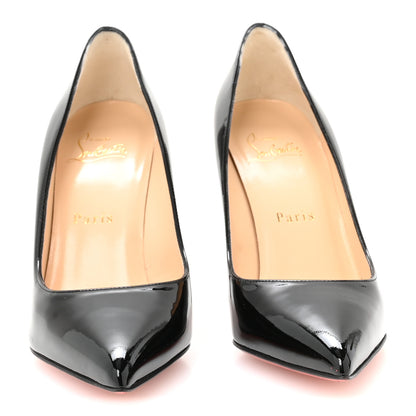 Christian Louboutin Patent Pigalle Follies 100 Pumps 36 Black 3 of 8