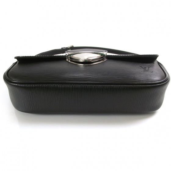 Louis Vuitton Epi Montaigne Pochette Noir 5 of 9