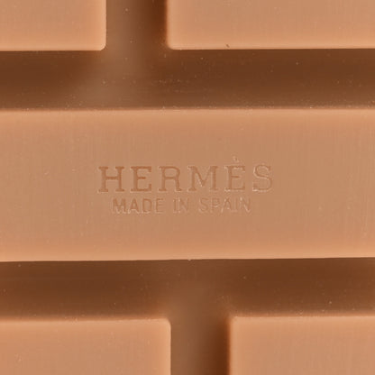 Hermes Calfskin Cork Eze 30 Sandals 35 Gold 7 of 10