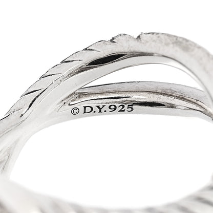 David Yurman DAVID YURMAN Sterling Silver Black Onyx 11mm Infinity Ring 5 of 5