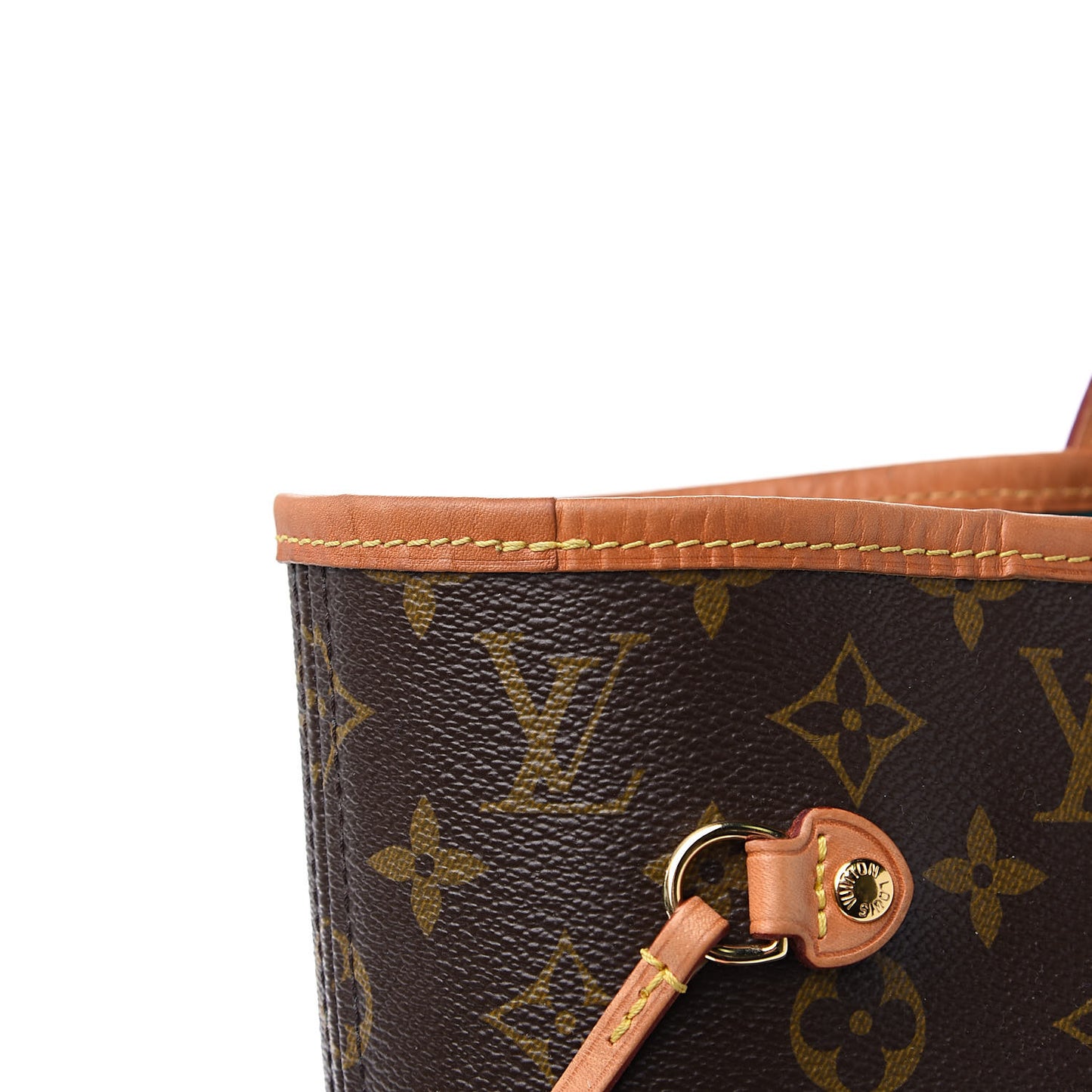 Monogram V Neverfull MM Turquoise