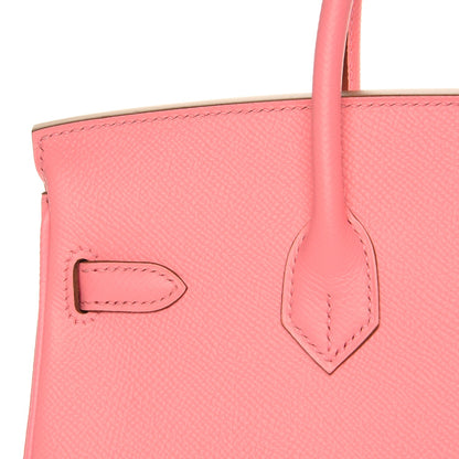 Hermes Epsom Birkin 25 Rose Confetti 6 of 26