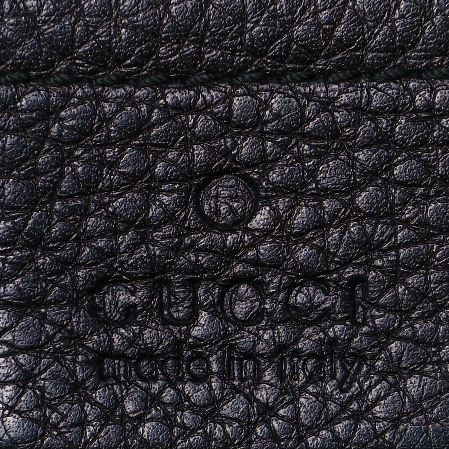 Gucci Pebbled Calfskin Studded Medium Soho Chain Shoulder Bag Black 6 of 11
