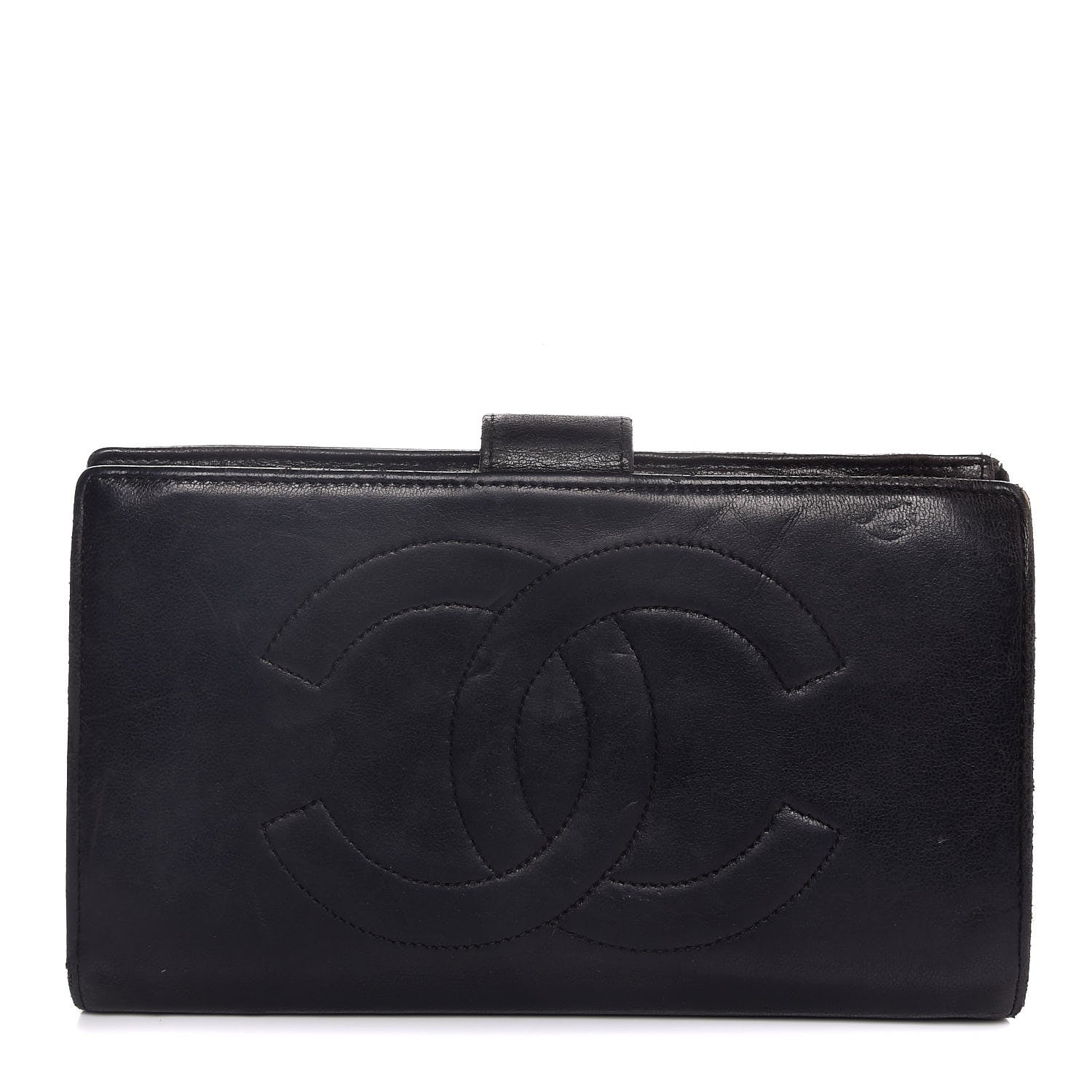 Chanel Lambskin Timeless CC Wallet Black 1 of 9
