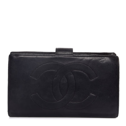 Chanel Lambskin Timeless CC Wallet Black 1 of 9