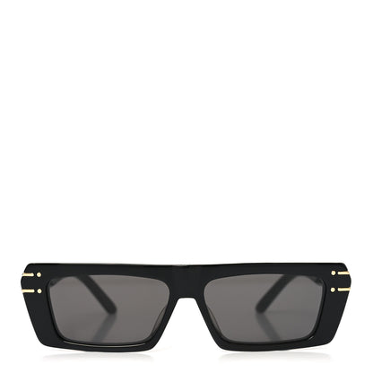 Christian Dior Diorsignature S2U Rectangular Sunglasses Black 2 of 8