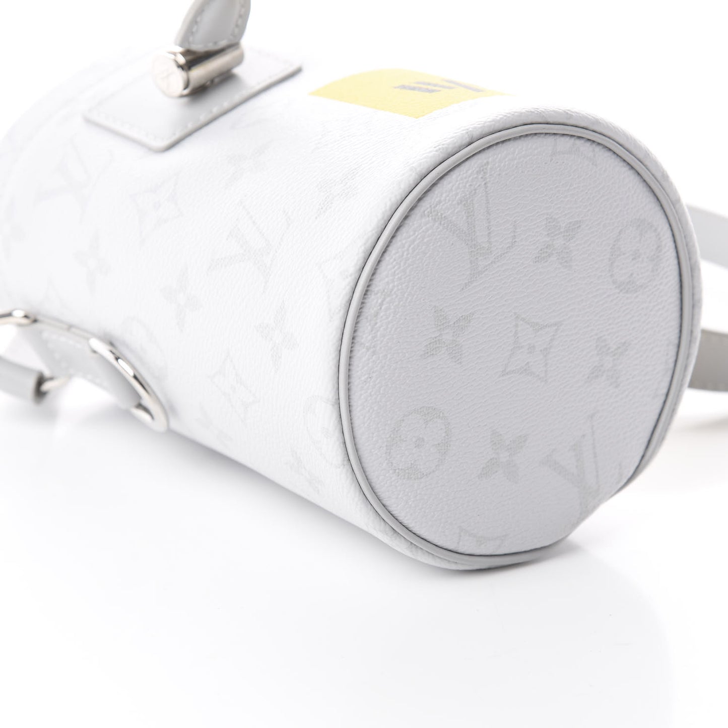 Monogram Chalk Nano Bag White