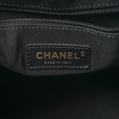 Chanel Caviar Lambskin Quilted Casual Style Hobo Black 6 of 12