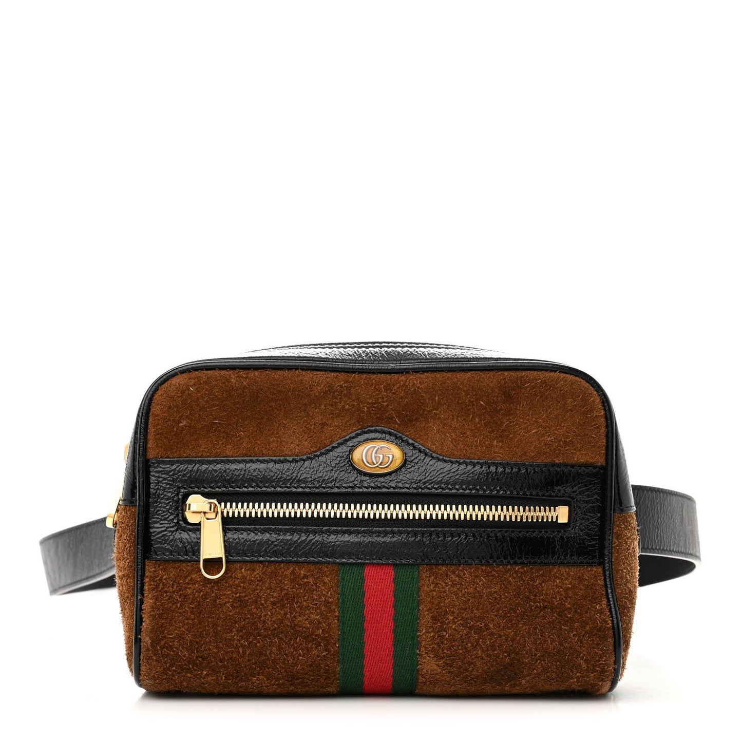 Suede Small Ophidia Belt Bag 85 34 Brown