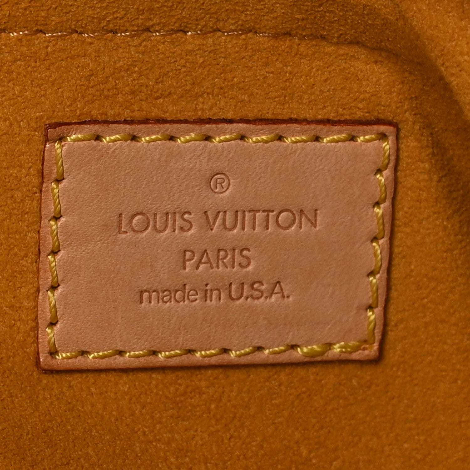 Louis Vuitton Monogram Denim Baggy PM Blue 5 of 8