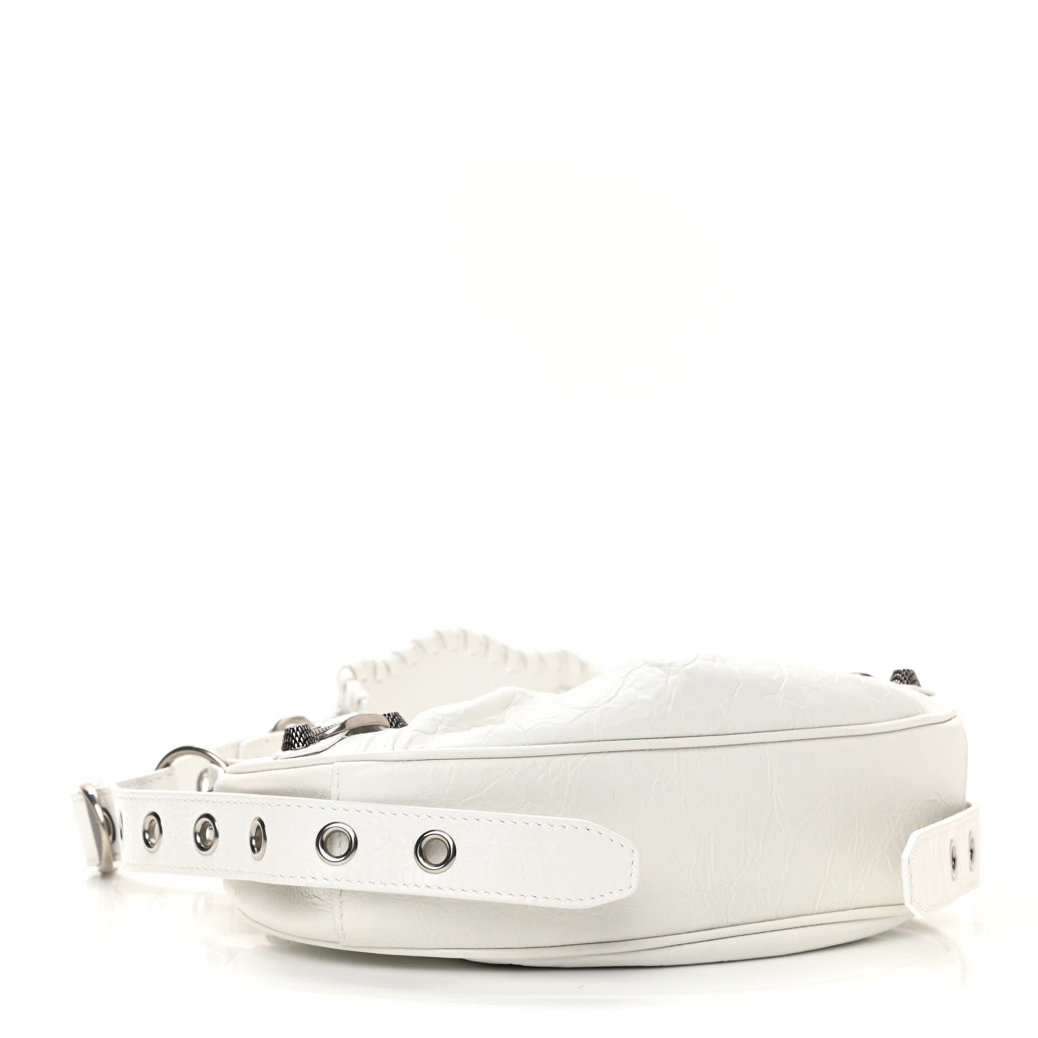 Balenciaga Agneau Arena Le Cagole Shoulder Bag XS Optic White 4 of 10