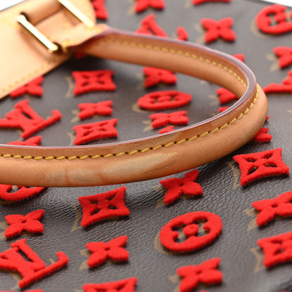 Louis Vuitton Monogram Tuffetage Deauville Cube Red 12 of 16