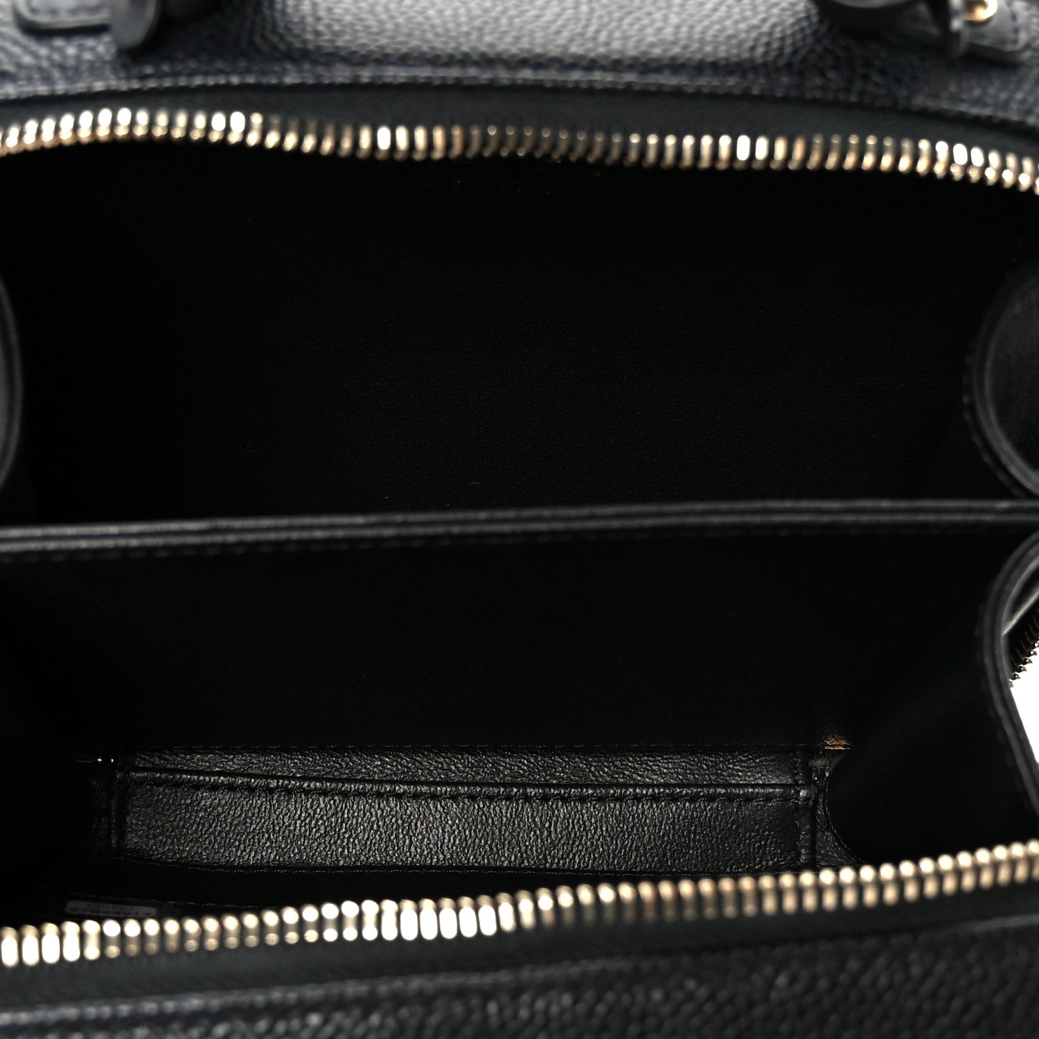 Chanel Caviar Quilted Small CC Filigree Vanity Case Black 5 of 10