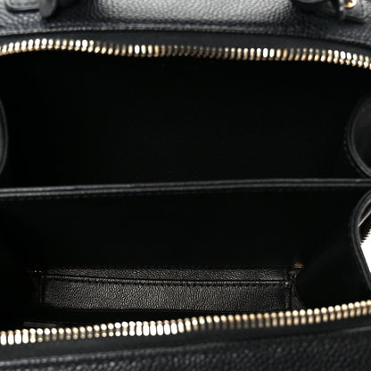 Chanel Caviar Quilted Small CC Filigree Vanity Case Black 5 of 10
