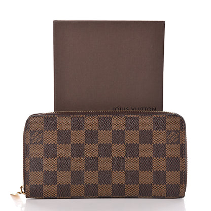 Louis Vuitton Damier Ebene Zippy Wallet 9 of 9