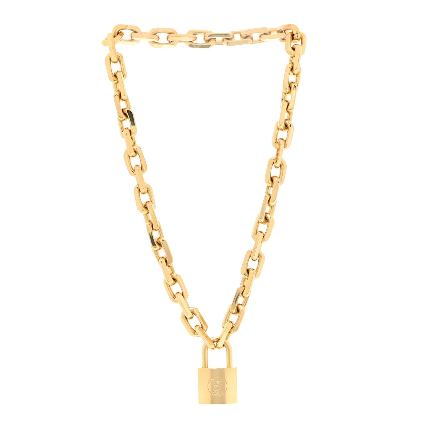 LV Edge Necklace Cadenas Gold
