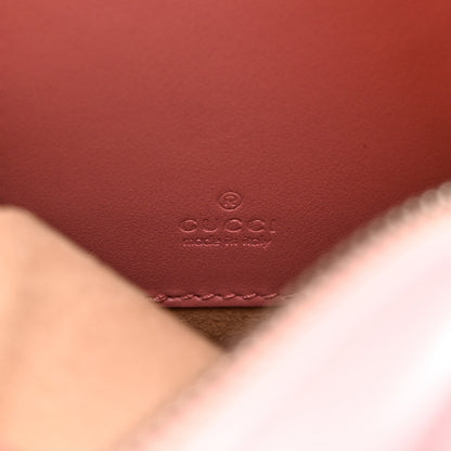 Gucci Calfskin Matelasse Mini GG Marmont Crossbody Bag Wild Rose 6 of 10