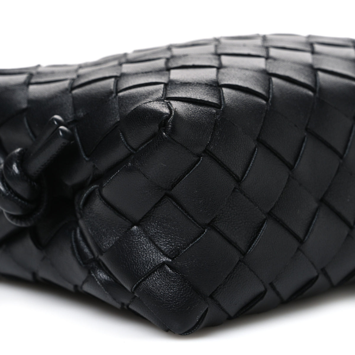 Bottega Veneta Nappa Intrecciato Mini Loop Camera Bag Black 8 of 9