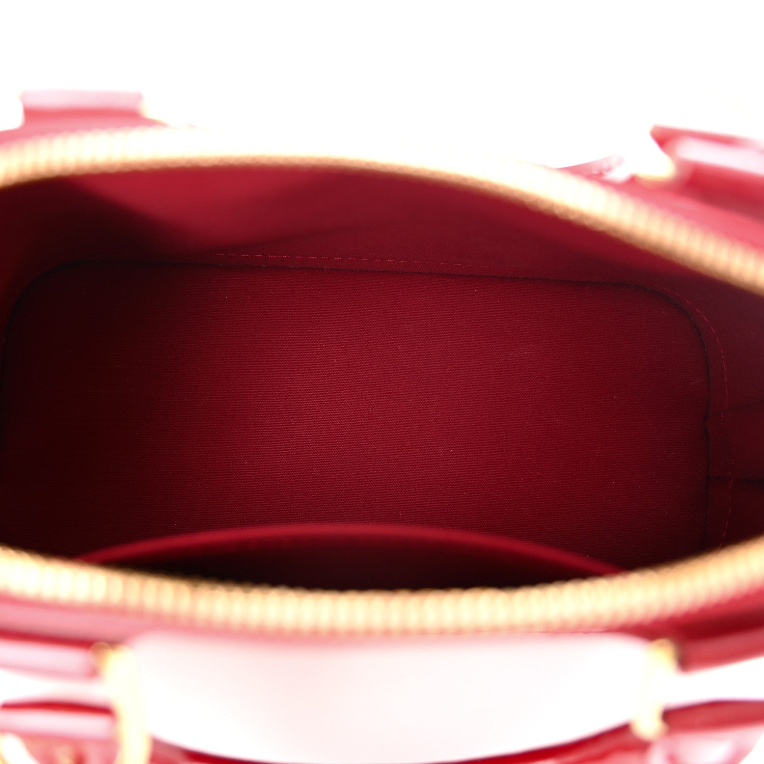 Louis Vuitton Vernis Alma BB Pomme D'Amour 5 of 10