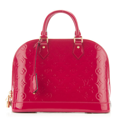 Louis Vuitton Vernis Alma PM Rose Indien 1 of 6