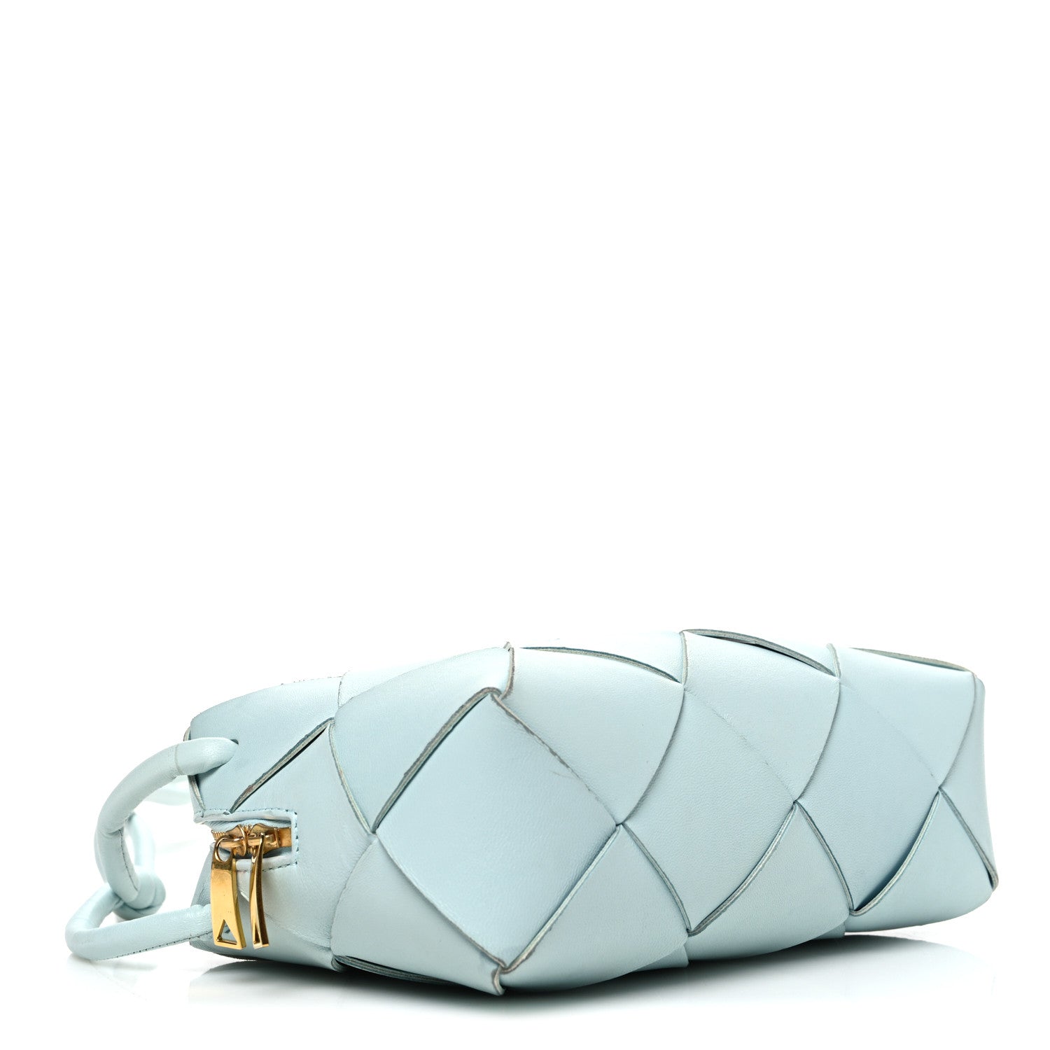 Bottega Veneta Lambskin Maxi Intrecciato Small Cassette Camera Bag