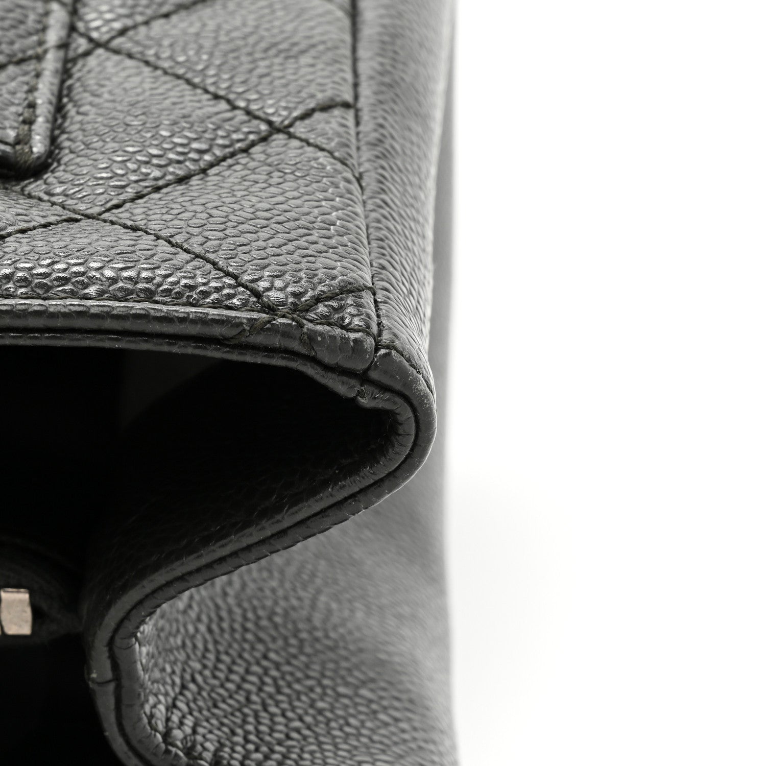 Chanel Caviar Quilted Grand Shopping Tote GST Dark Grey 22 of 22