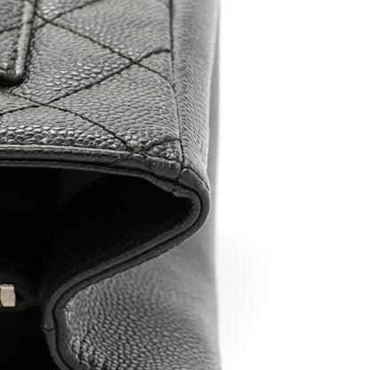 Chanel Caviar Quilted Grand Shopping Tote GST Dark Grey 22 of 22