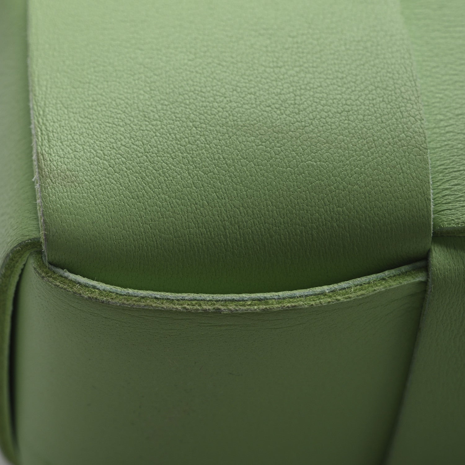 Bottega Veneta Nappa Maxi Intreccio Cassette Bag Pistachio 11 of 11