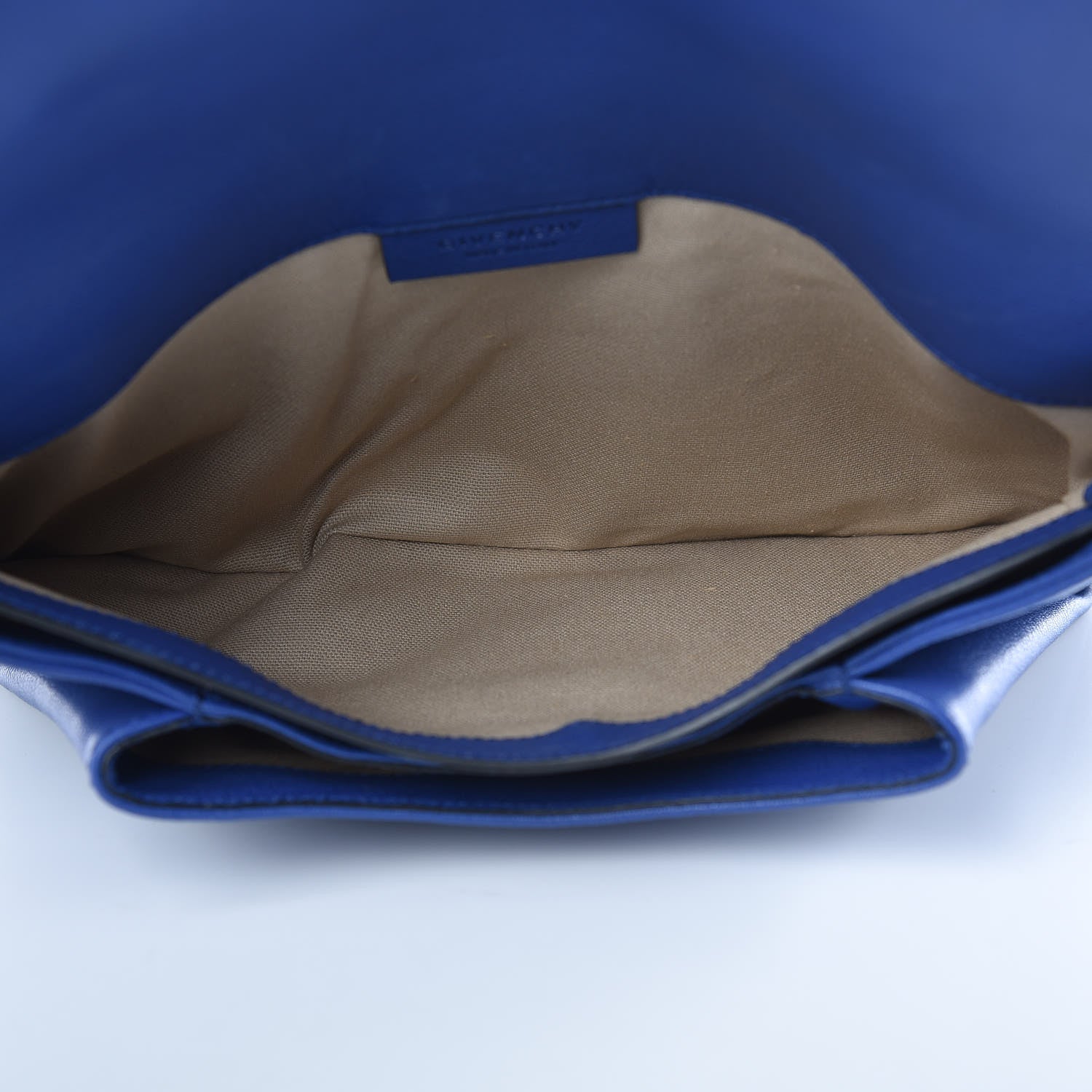 Givenchy Sugar Goatskin Medium Antigona Envelope Clutch Blue 5 of 8