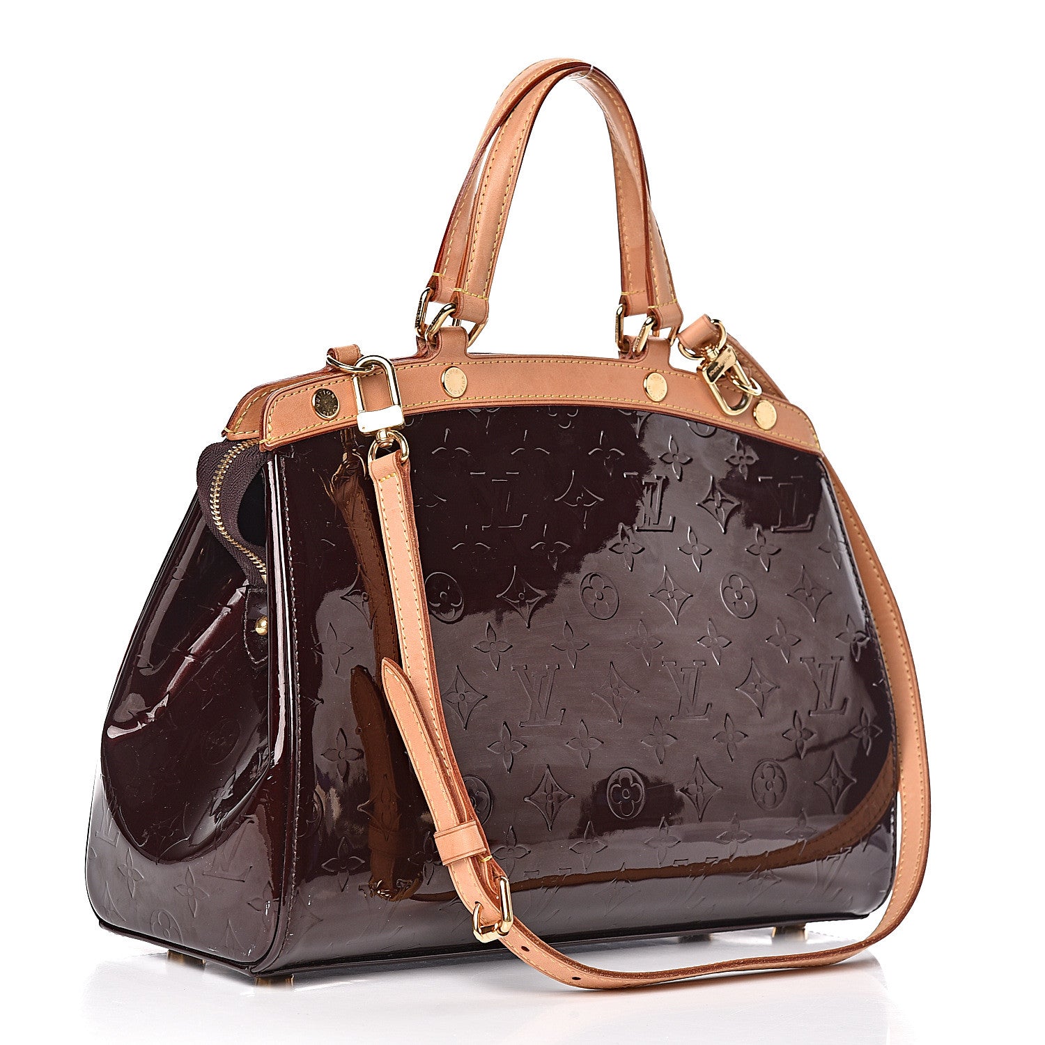 Louis Vuitton Vernis Brea MM Amarante 4 of 10