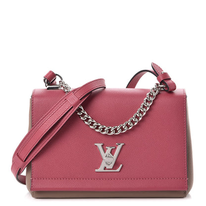Louis Vuitton Calfskin Lockme II Chain Bag BB Rose Bruyere 1 of 7