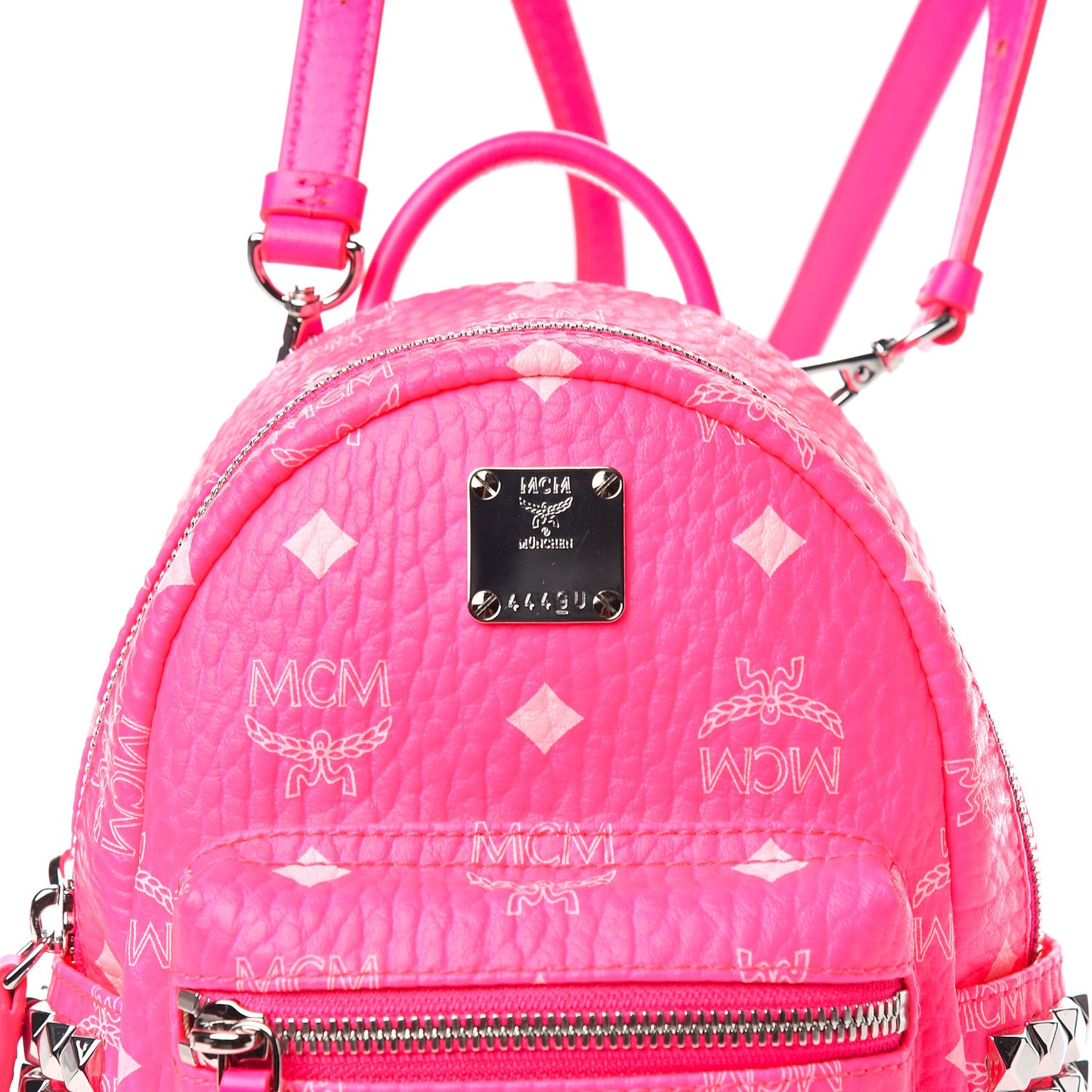 Visetos Side Stud X-Mini Stark Bebe Boo Backpack Neon Pink