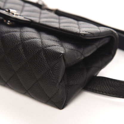 Chanel Grained Calfskin Quilted 2.55 Reissue Flap Belt Bag Clutch Black 10 of 10