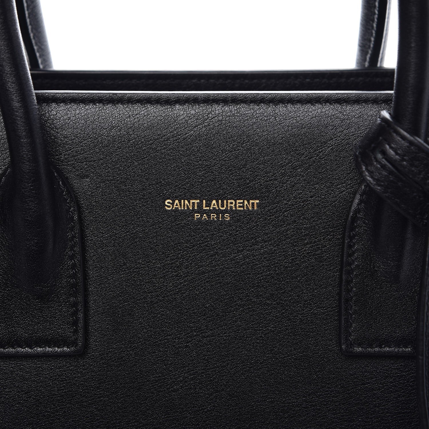 Saint Laurent Calfskin Baby Sac de Jour Black 7 of 8
