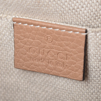 Gucci Pebbled Calfskin Small Soho Disco Bag Rose Beige 6 of 14