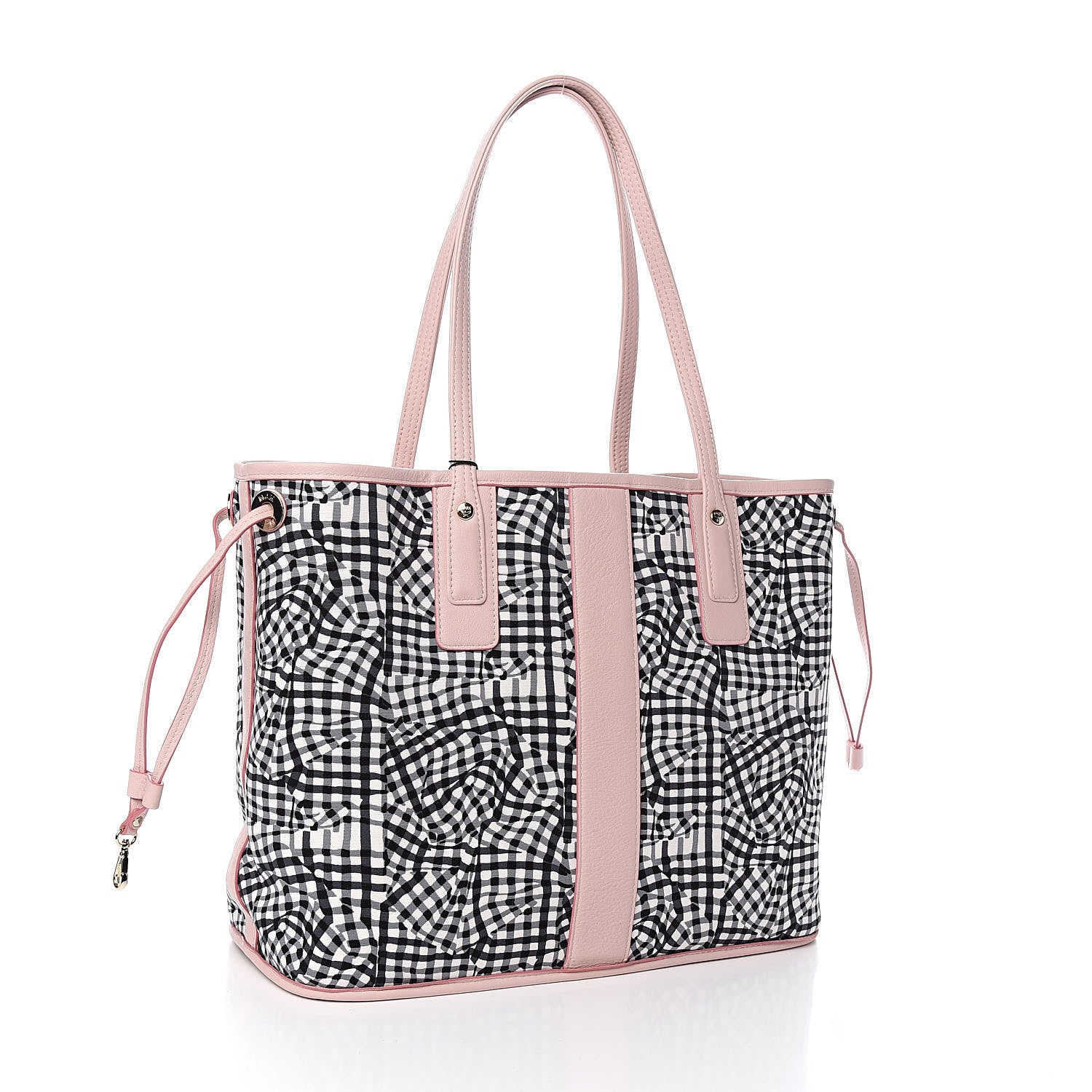 MCM Visetos Medium Liz Reversible Shopper Tote Soft Pink 7 of 12