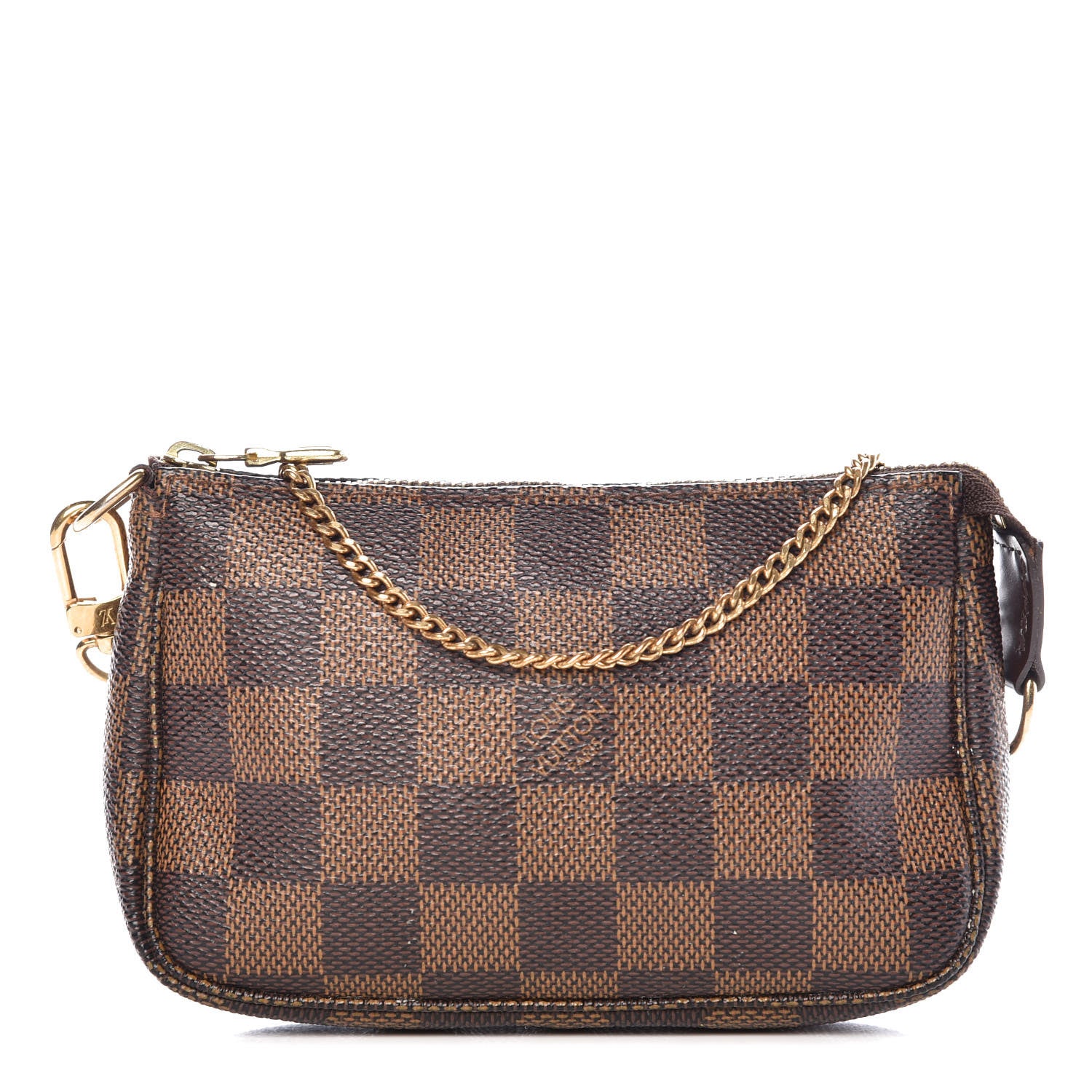 Louis Vuitton Damier Ebene Mini Pochette Accessories 1 of 9
