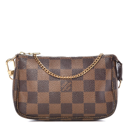 Louis Vuitton Damier Ebene Mini Pochette Accessories 1 of 9