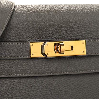 Hermes Togo Kelly Retourne 28 Gris Meyer 11 of 11