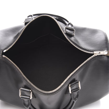 Louis Vuitton Epi Speedy 35 Black 5 of 13