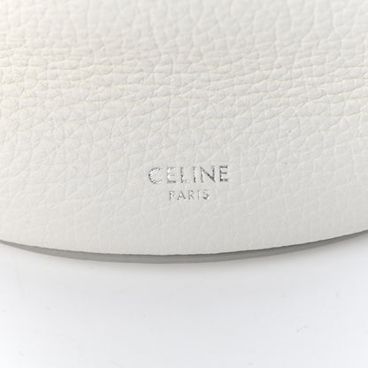 Celine Supple Grained Calfskin Nano Big Bag Bucket White 10 of 16