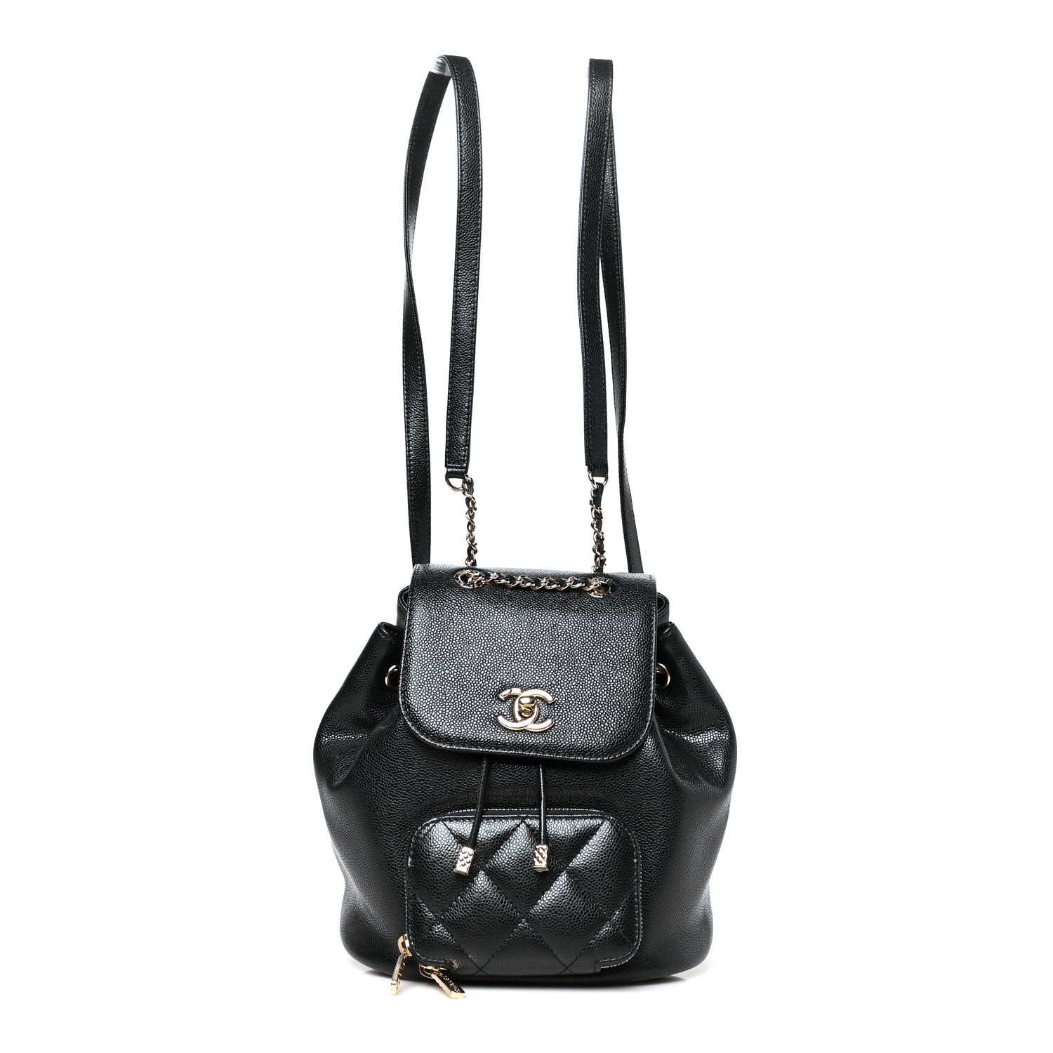 Chanel Caviar Quilted Mini Business Affinity Backpack Black 1 of 11
