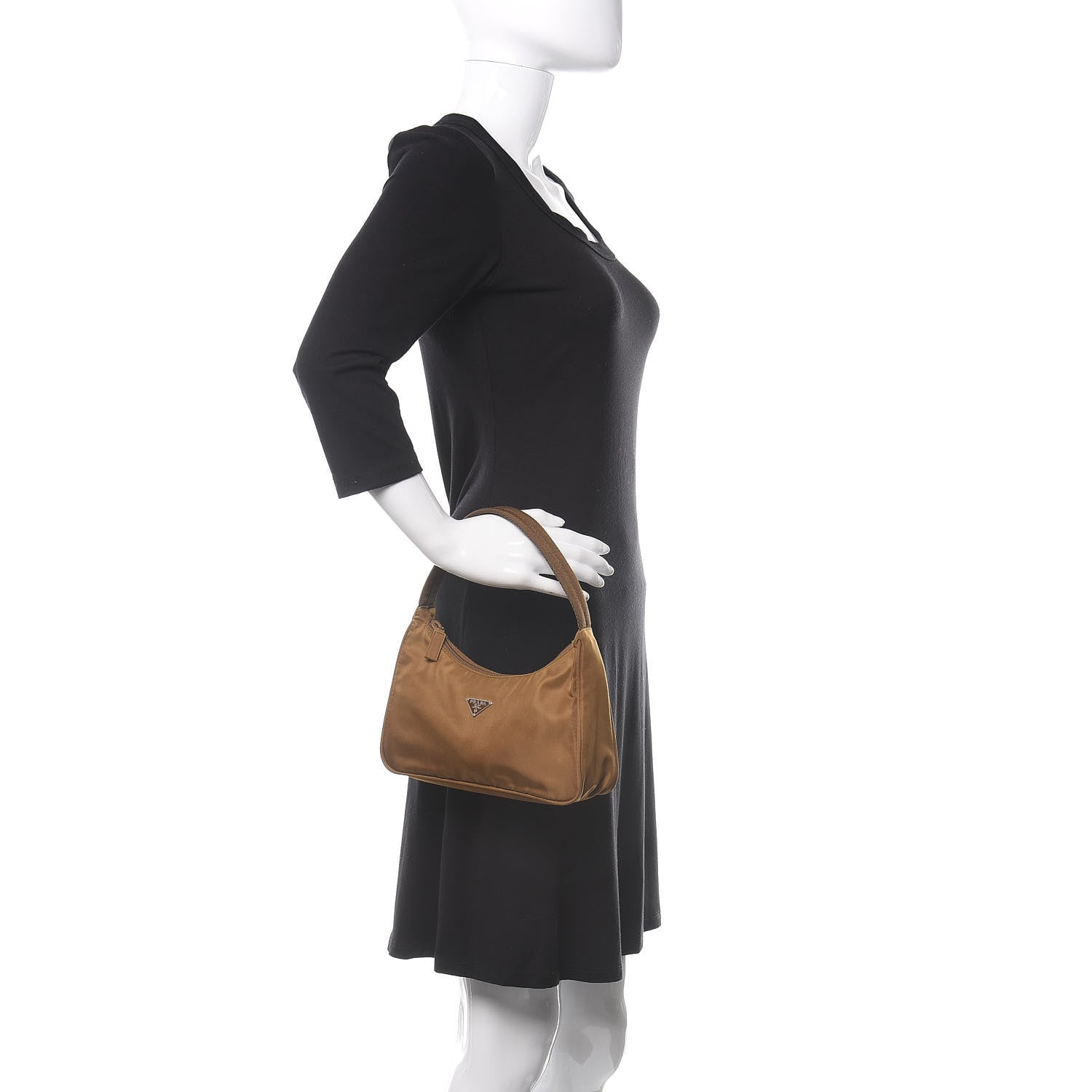 Prada Tessuto Nylon Sport Shoulder Bag Corinto 2 of 9
