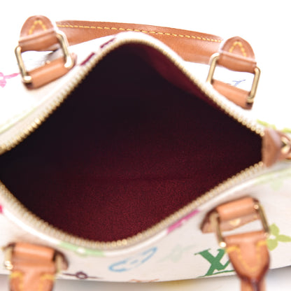 Louis Vuitton Monogram Multicolor Mini Sac HL Speedy White 5 of 12