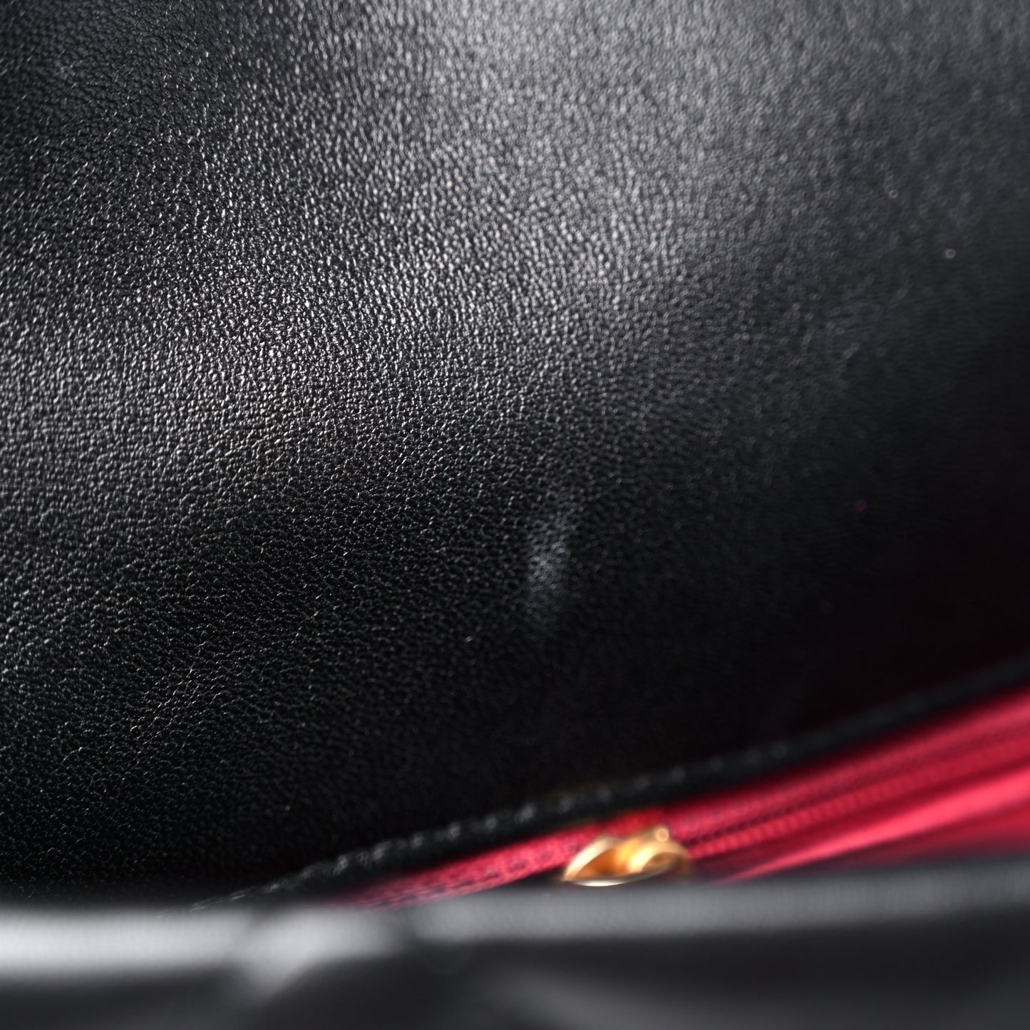 Lambskin Quilted Large Chanel 19 Flap Black