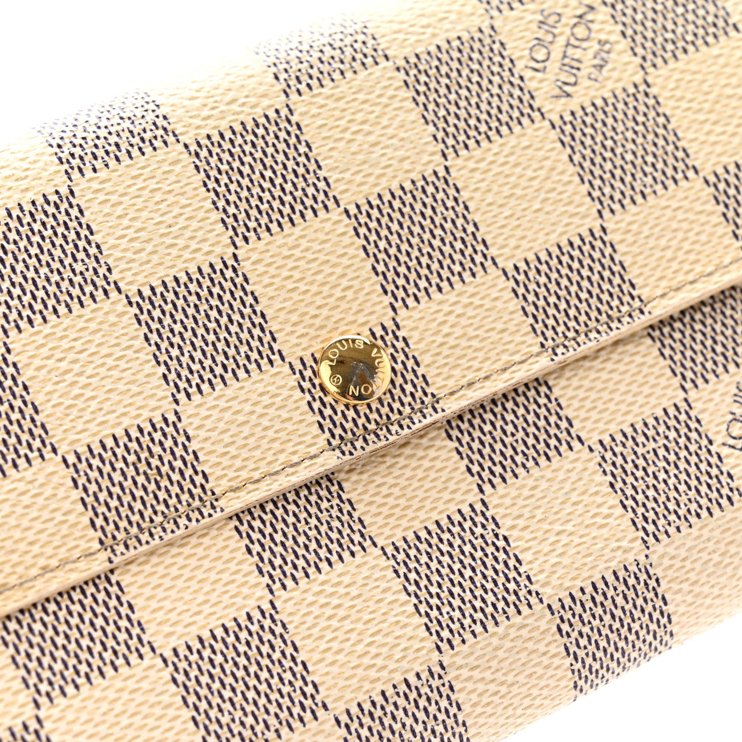 Louis Vuitton Damier Azur Sarah Wallet 8 of 16