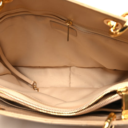 Chanel Caviar Quilted Grand Shopping Tote GST Beige 5 of 14